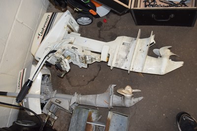 Lot 948 - Two Johnson outboard motors