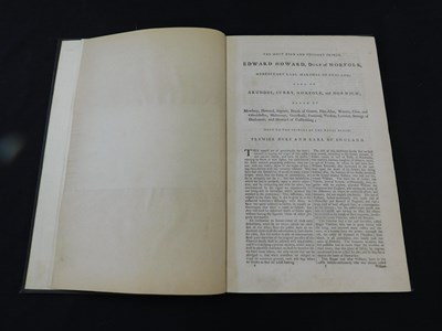 Lot 145 - Family Tree of Edward Howard, Duke of Norfolk...