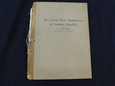 Lot 277 - J Reidmoir "The Great Flint Impliments of...