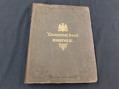 Lot 284 - "Domesday Book of Norfolk", 1862