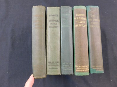 Lot 291 - Norwich & District Trades Directory for...