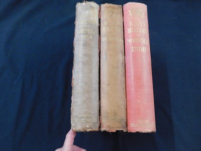 Lot 296 - Kelly's Directory of Norfolk 1900. 1904 and...