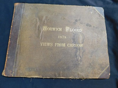 Lot 300A - Norwich Floods 1878 Views from Carrow,...