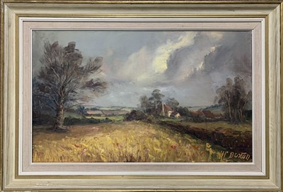 Lot 9 - H.F. Burton (British, 20th century), landscape...