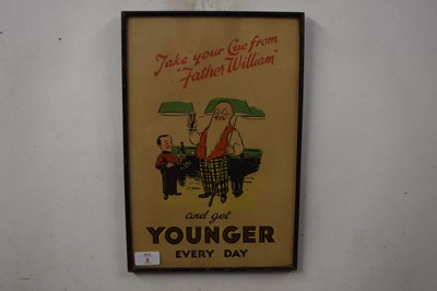 Lot 8 - Brewery advertising picture for Younger Ales,...