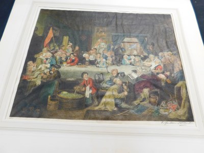 Lot 379 - Folio containing 12 various mounted prints