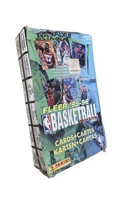 Lot 393 - A sealed box of Panini 1995-1996 Basketball cards