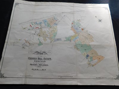 Lot 416 - A sale plan of the Cromer Hall Estate, Norfolk,...