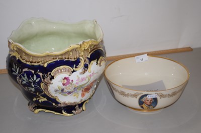 Lot 17 - Lenox Patriot bowl together with a further...