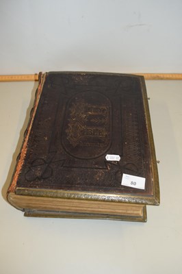 Lot 80 - A Browns self interpreting family bible