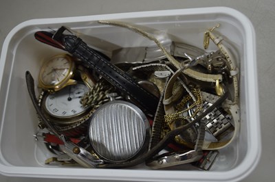 Lot 114 - Box of various assorted wristwatches