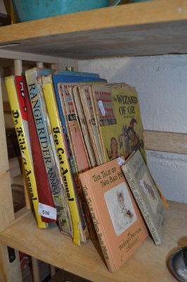 Lot 536 - Quantity of children's books and magazines to...