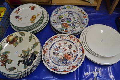 Lot 540 - Mixed Lot:  Masons iron stone, Royal Worcester...