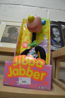 Lot 543 - Jibba Jabber toy,boxed