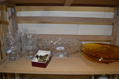 Lot 544 - Mixed Lot: Assorted glass, glass tumblers and...