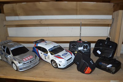 Lot 558 - Two remote control toy cars