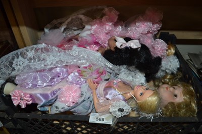 Lot 568 - Quantity of assorted dolls to include Barbie...