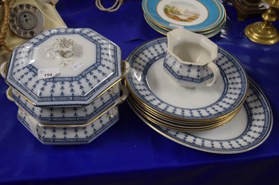 Lot 154 - Quantity of Losol blue and white dinner wares