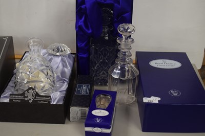 Lot 220 - Mixed Lot: Boxed Royal Doulton decanter, boxed...