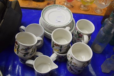 Lot 245 - Pormeirion Botanic Garden table wares