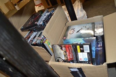 Lot 691 - Two boxes of assorted DVD's