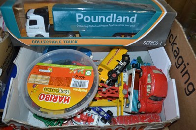 Lot 697 - Quantity of assorted toy cars and trucks