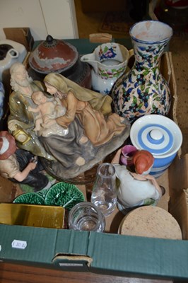 Lot 717 - Mixed Lot: Ceramics and glass to include...