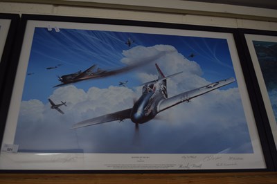 Lot 321 - Richard Taylor, Masters of the Sky, coloured...