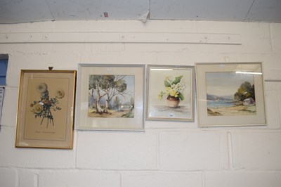 Lot 344 - H Fogarty, group of three watercolours...