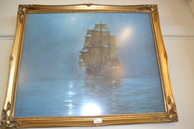 Lot 773 - The Crescent Moon by Montague Dawson, print in...