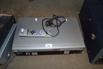 Lot 780 - Panasonic stereo and DVD player with remote...