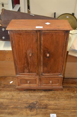 Lot 819 - Pine table top cabinet