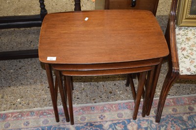 Lot 405 - Nest of three retro tables