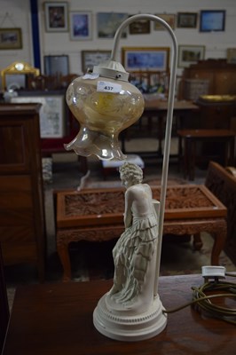 Lot 437 - Modern figural table lamp