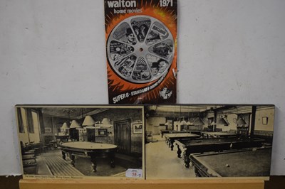 Lot 18 - Two reproduction black and white photographic...