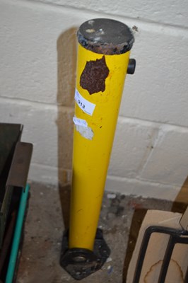 Lot 913 - Yellow metal bollard