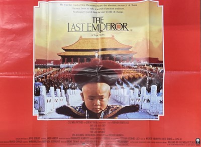 Lot 159 - A quad film poster for The Last Emperor (1987),...