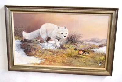 Lot 79 - David Feather (British, b.1952), Artic Fox...