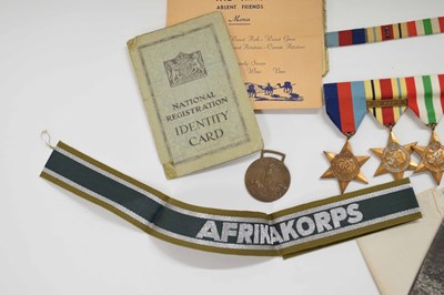 Lot 7 - Second World War British medal group...