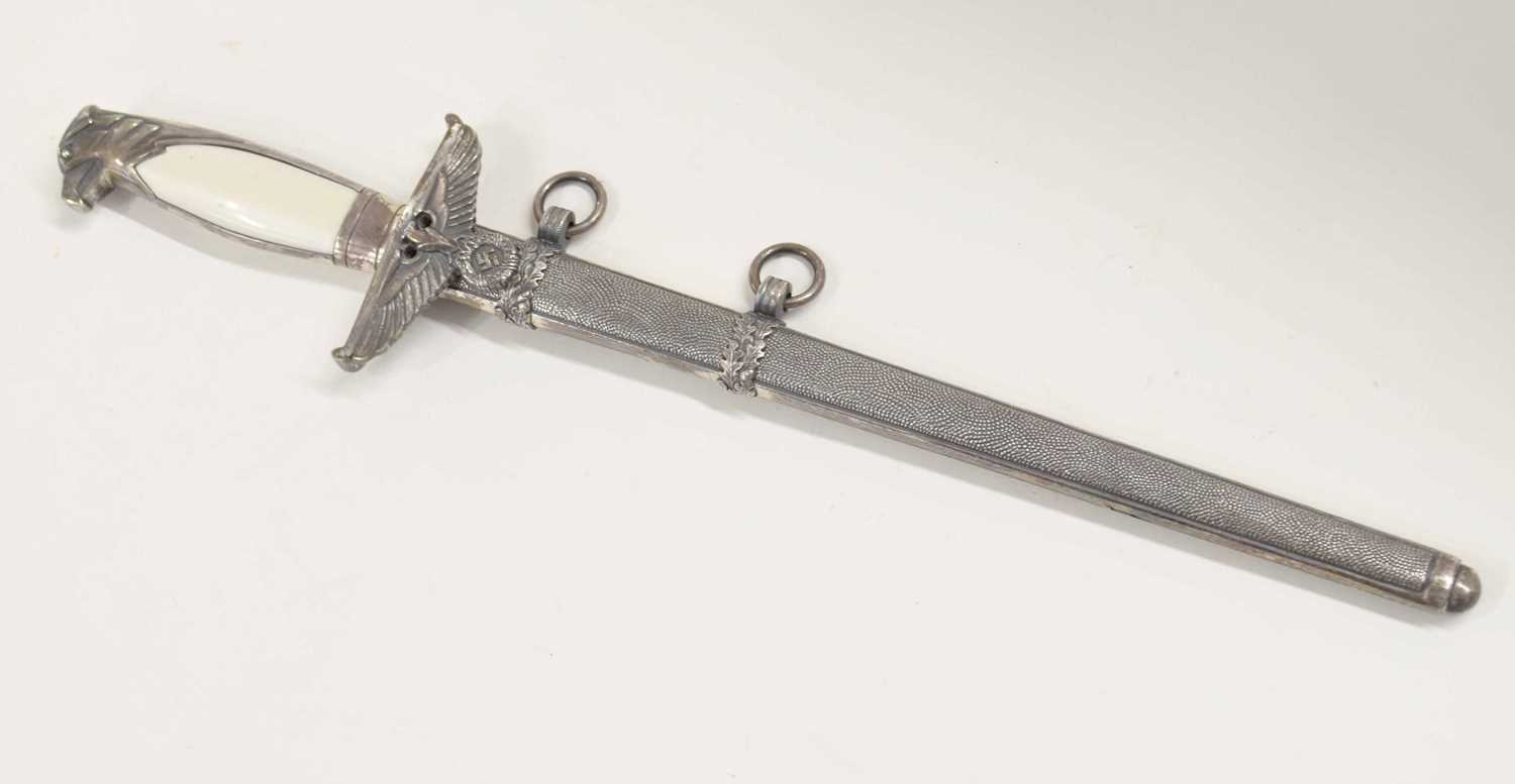 Lot 41 - Reproduction Third Reich Nazi dagger, overall...
