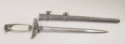 Lot 41 - Reproduction Third Reich Nazi dagger, overall...