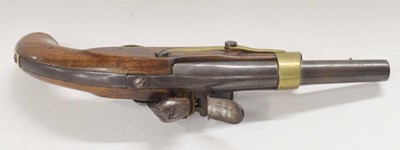 Lot 45 - Napoleonic French 1805 pattern cavalry pistol...