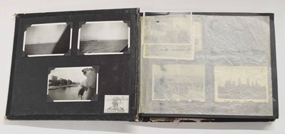 Lot 70 - WWII 1930s-1940s private snapshot photo album...