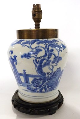 Lot 345 - Chinese Porcelain Lamp Base