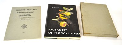 Lot 393 - Ornithology book interest: Pageantry tropical...