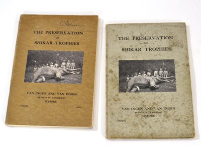 Lot 209 - Two copies of Van Ingen's book "The...