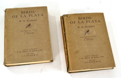 Lot 370 - Hudson - Birds of La Plata, published by Dent,...