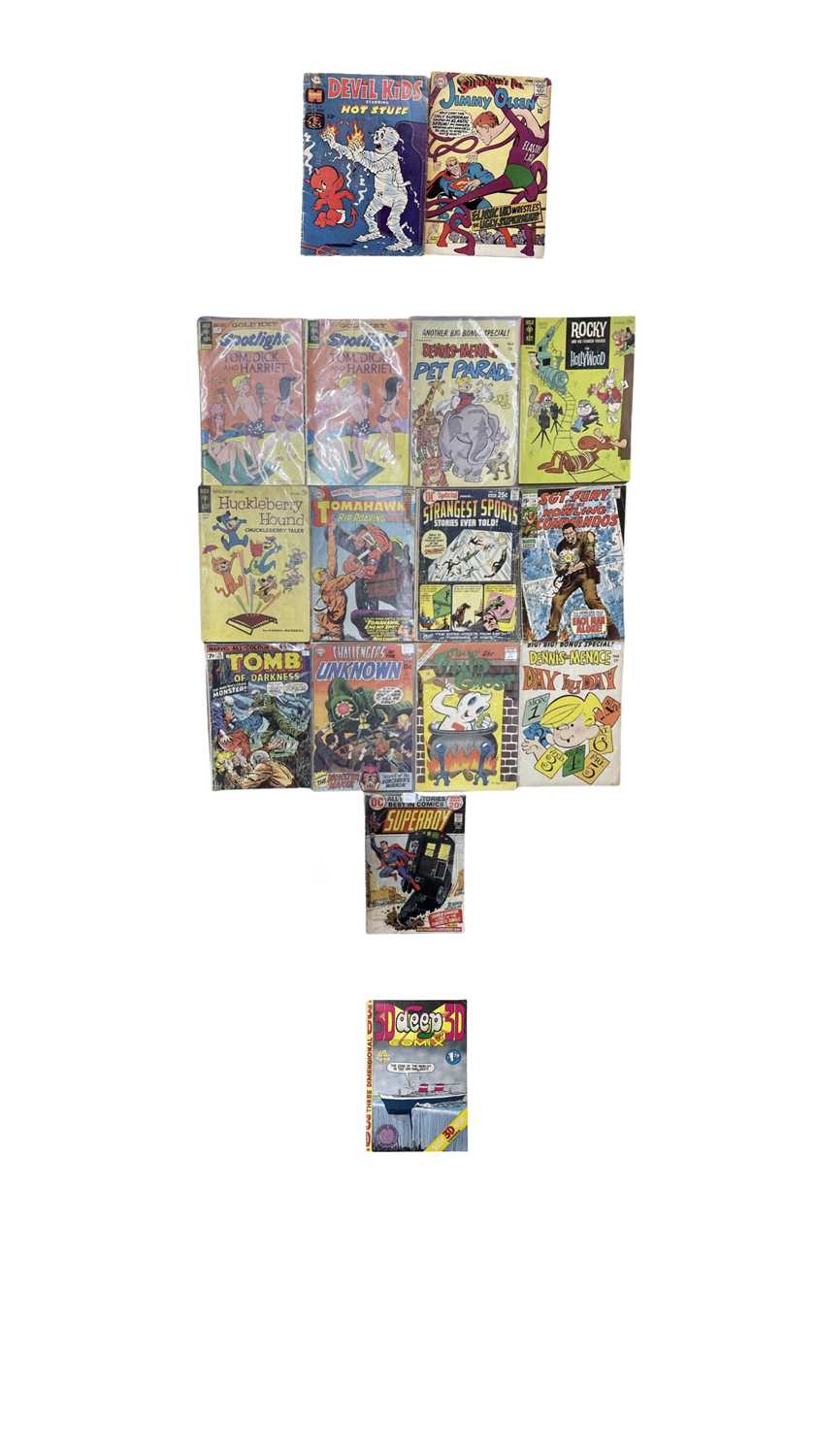 Lot 113 - A mixed lot of 1960s and 1970s DC, Marvel and...