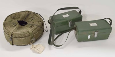 Lot 91 - Pair of post-WWII TMC type UK field telephones...