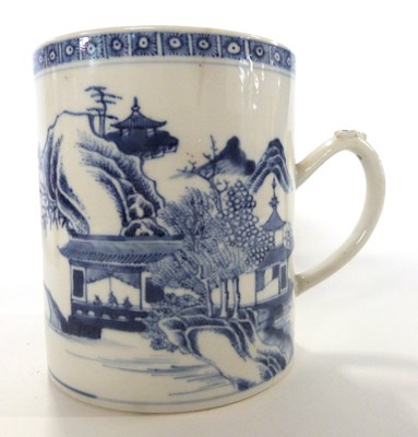 Lot 319 - Chinese Export Porcelain Tankard